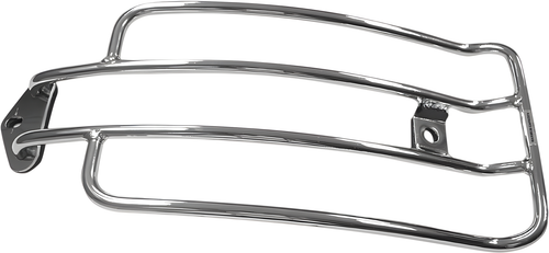 Harddrive Solo Luggage Rack - Chrome 1985-2003 XL — Harley-Davidson Sportster 883, Sportster 883 Hugger, Sportster 1200 (1985-2003)