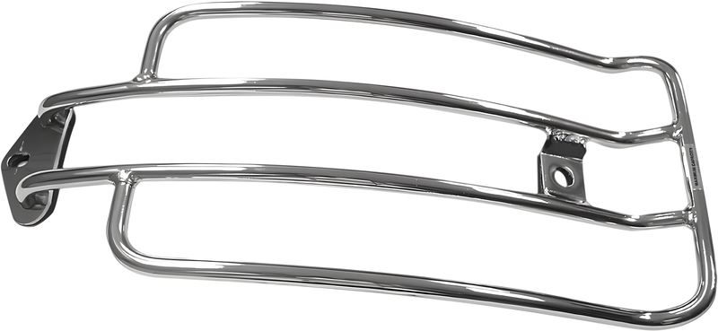 Harddrive Solo Luggage Rack - Chrome 1985-2003 XL — Harley-Davidson Sportster 883, Sportster 883 Hugger, Sportster 1200 (1985-2003)