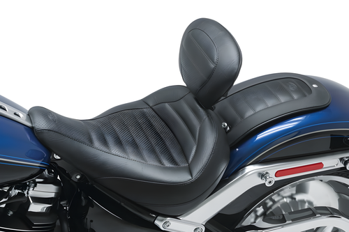 Mustang Motorcycle Solo with Driver Backrest Original — 2020-2021 Harley-Davidson Touring