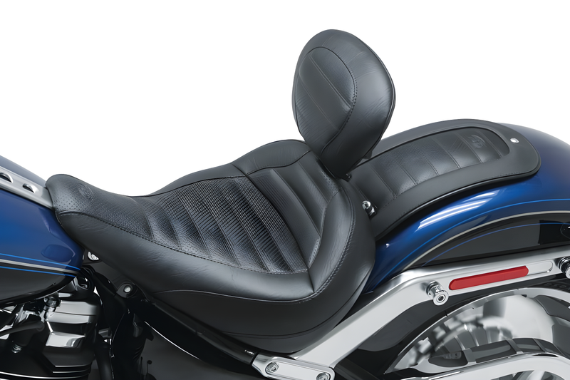 Mustang Motorcycle Solo with Driver Backrest Original — 2020-2021 Harley-Davidson Touring