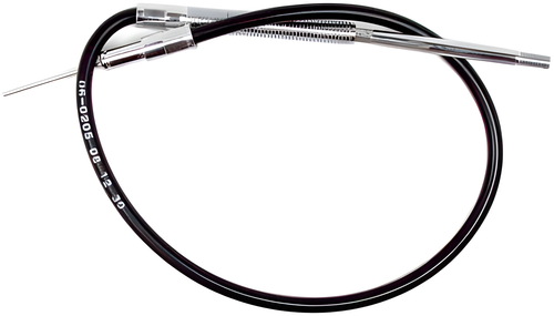 Motion Pro Black Vinyl Choke Cable — Harley-Davidson Wide Glide, Softail, Electra Glide (1980-1989)