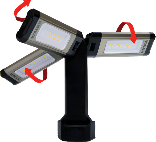 STKR Tri-Mobile Light - Work Light 2000 Lumen