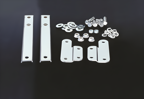 National Cycle Windshield Mounts — 1990-2017 Harley-Davidson Softail Beaded