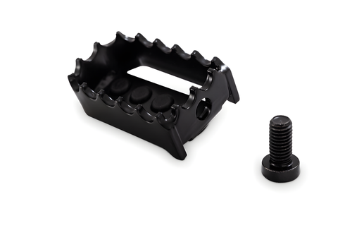 Burly Brand MX Style Toe Peg - Black — Harley-Davidson Electra Glide, Softail Heritage Classic, Electra Glide Classic (1955-2026)