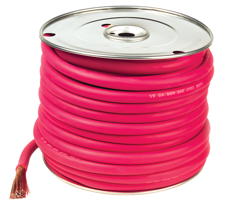 Grote Bulk Battery Cable - 6 GA 25' RED