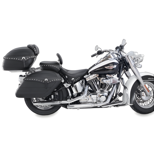 Mustang Motorcycle Passenger Studs — 2006-2017 Harley-Davidson Touring