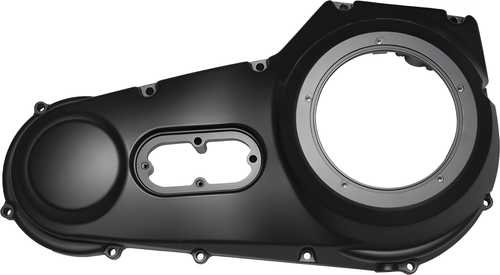 Harddrive Outer Primary Cover - SAT Black Fits 1999-2006 Softail & 1999-2005 FXD — Harley-Davidson (1999-2006)