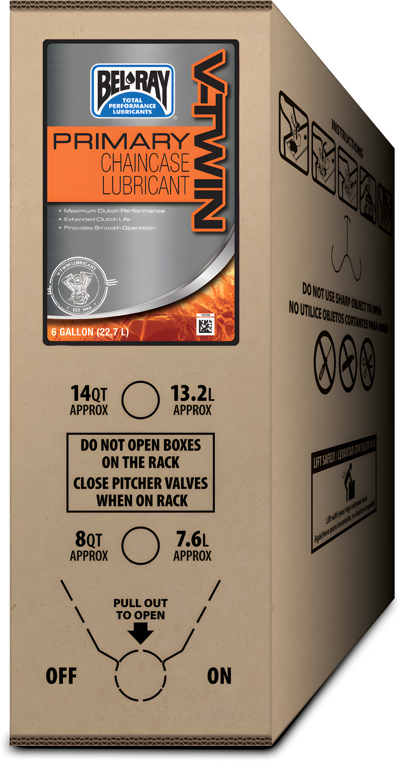Bel-Ray Primary Chaincase Lubricant - V-Twin Chaincase Lube 6gal BIB — Harley-Davidson (1955-2026)