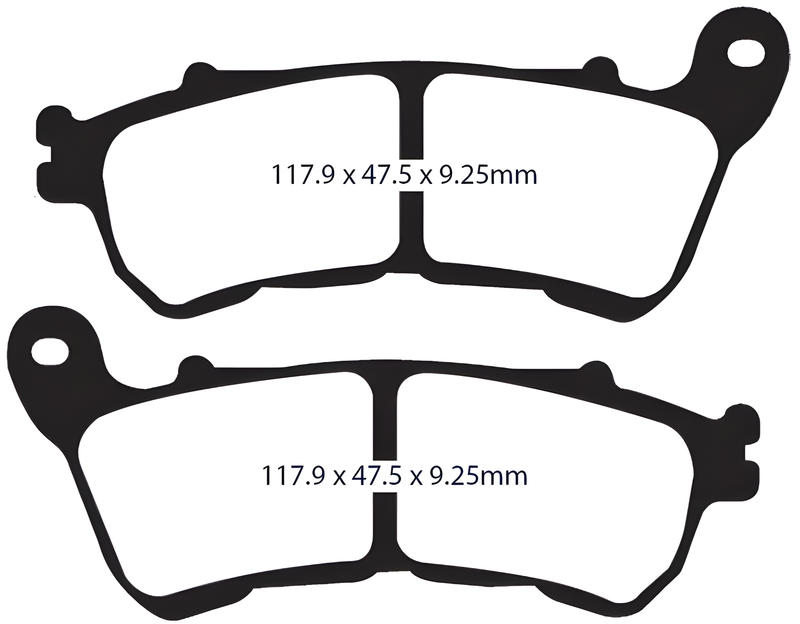 Lyndall Brakes Z Plus Brake Pads - PAD Z+ Front `14-UP Sportster — Harley-Davidson Forty-Eight, Iron 883, Sportster 1200 Custom (2014-2026)