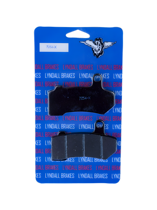 Lyndall Brakes Extreme Brake Pads - PAD X FR — Harley-Davidson Street Glide, Tri Glide Ultra Classic, Road King (2006-2026)