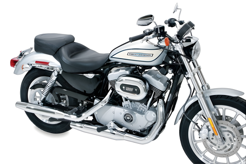 Mustang Motorcycle Solo with Driver Backrest Original — 2004-2021 Harley-Davidson Touring