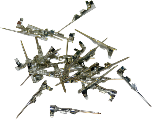 NAMZ Custom Cycle Amp 040 Terminals - Series CAP Terminals Hd# 72990-01 25-PK