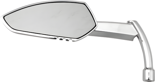 Harddrive Apache Alloy Mirror W/Knife Styling - Stem Chrome Left