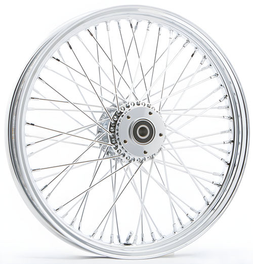 Harddrive Front 60 Spoke Wheels - 60-SPK SD/DD Chrome 19x2.15 NG-HUB 1