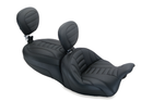 Mustang Motorcycle 1 Piece with Driver and Passenger Backrest Original — 2015-2021 Harley-Davidson Touring