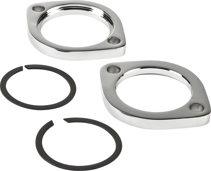 Harddrive Exhaust Mounting Flange Kit - Oe#65328-83 — Harley-Davidson Electra Glide, Road Glide, Tour Glide Classic (1984-2019)