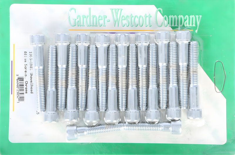 GardnerWestcott Rocker Box Cover Set - Chrome 1966-1981 Shovelhead