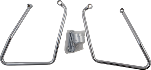 Harddrive Saddlebag Support Bracket - Supports Chrome Late Sportster — Harley-Davidson Sportster 1200 Custom, Super Low, Roadster (2004-2019)