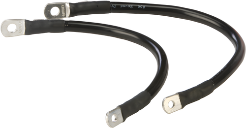 All Balls Battery Cable Kit - Softail Fxst/Flst — Harley-Davidson Softail Heritage Classic, Softail Fat Boy, Softail Springer (1989-2008)