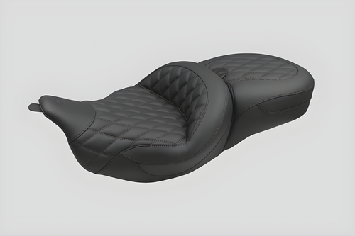 Mustang Motorcycle 1 Piece with Driver and Passenger Backrest Original — 2008-2025 Harley-Davidson Touring