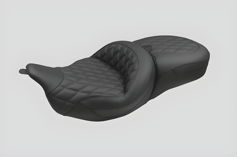 Mustang Motorcycle 1 Piece with Driver and Passenger Backrest Original — 2008-2025 Harley-Davidson Touring