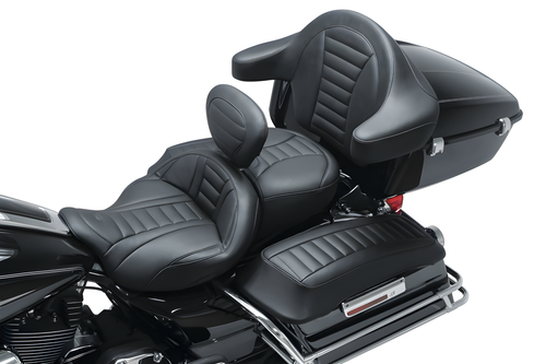 Mustang Motorcycle Backrest Deluxe — 2008-2021 Harley-Davidson