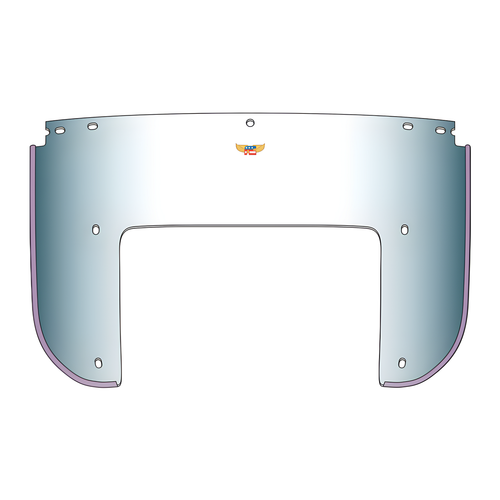 National Cycle Replacement Windshield — Harley-Davidson
