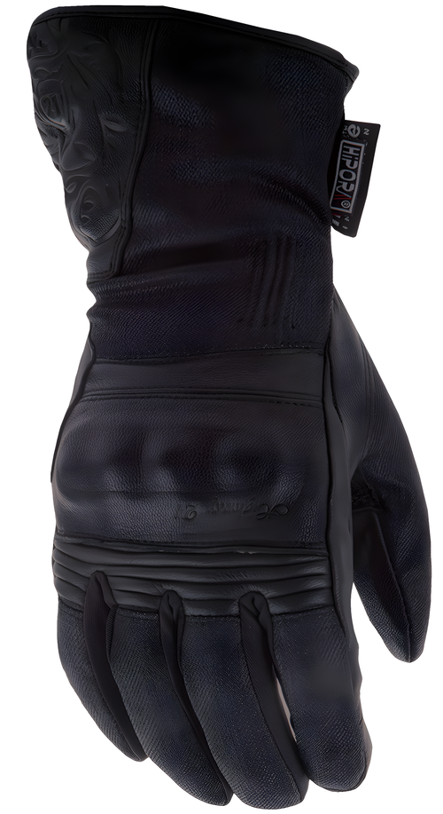 Highway 21 Women's Black Rose Gloves - MD