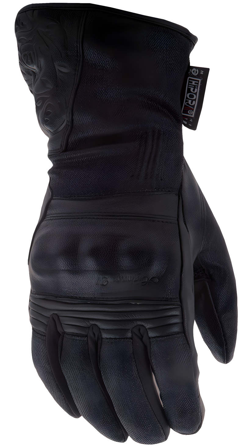Highway 21 Women's Black Rose Gloves - MD