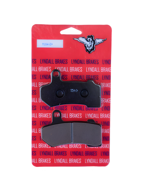 Lyndall Brakes Z Plus Brake Pads - PAD FR Z+ — Harley-Davidson Softail Springer, Electra Glide Classic, Softail Custom (1984-2011)