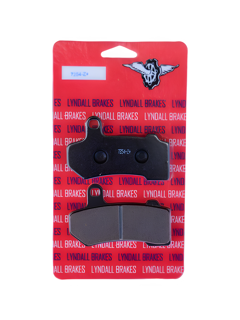Lyndall Brakes Z Plus Brake Pads - PAD FR Z+ — Harley-Davidson Softail Springer, Electra Glide Classic, Softail Custom (1984-2011)