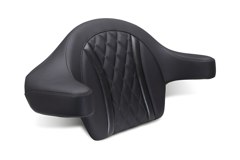 Mustang Motorcycle Extended Passenger Backrest — 2023-2025 Harley-Davidson Road Glide