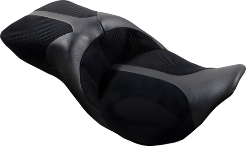 Danny Gray TourIST 2-Up Air-2 Seat - FLH/FLT `08-UP — Harley-Davidson Road King, Electra Glide Ultra Classic, Street Glide (2008-2018)