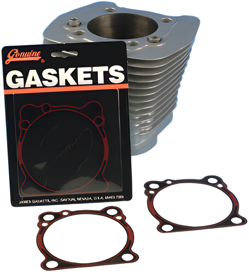 James Gaskets Sportster Head/Base Gasket - CYL Base ALL EVO XL RCM W/Bead .020… — Harley-Davidson (2008-2019)