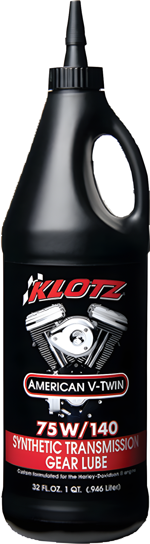Klotz Synthetic Transmission Gear Lube - 75w140 32 FL OZ
