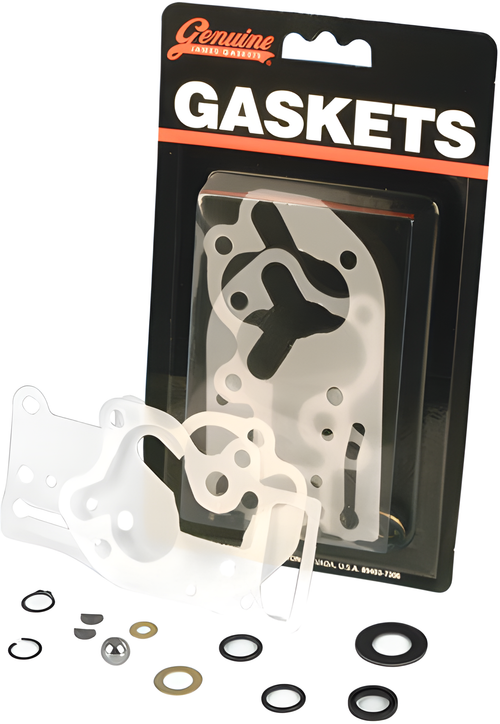 James Gaskets Shovelhead Gasket Kit - Seal OIL Pump W/Mylar Gaskets KIT 68-FL