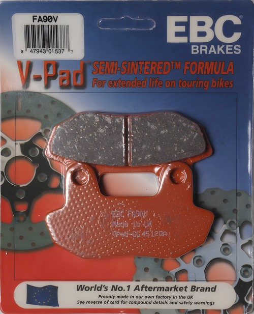 EBC Semi-Sintered Brake Pads - Fa90v Semi-Sintered V Series