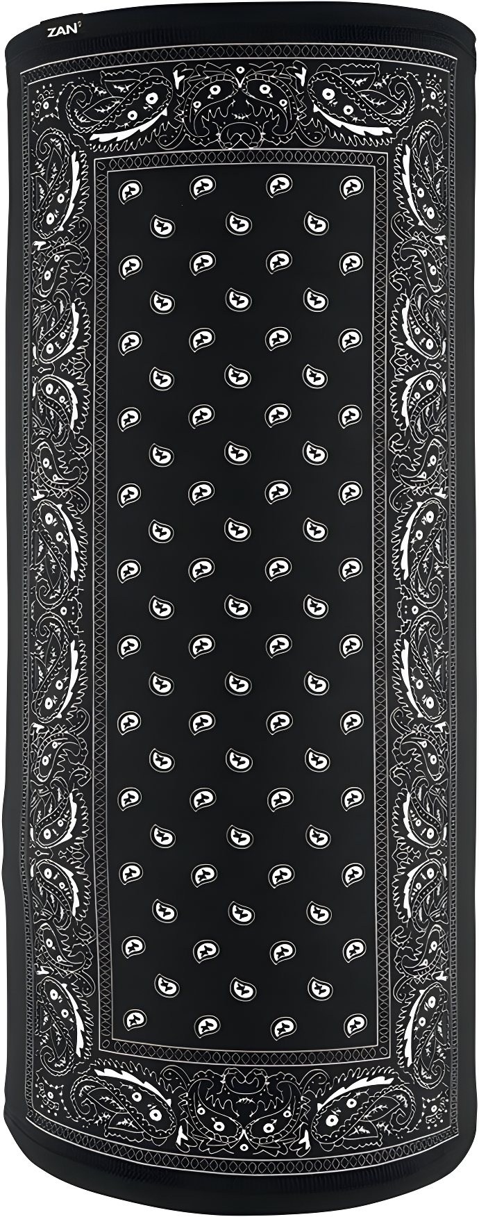 Zan Sportflex Motley Tube - Black Paisley