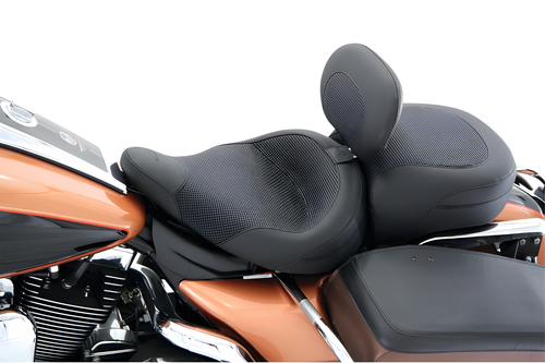 Mustang Motorcycle Solo with Driver Backrest Original — 1983-2021 Harley-Davidson