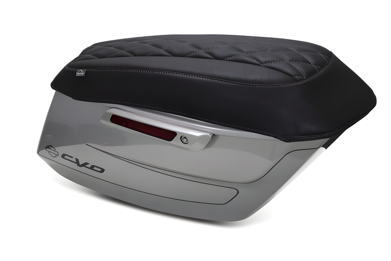 Mustang Motorcycle Saddlebag Lid Covers — 2023-2025 Harley-Davidson Road Glide