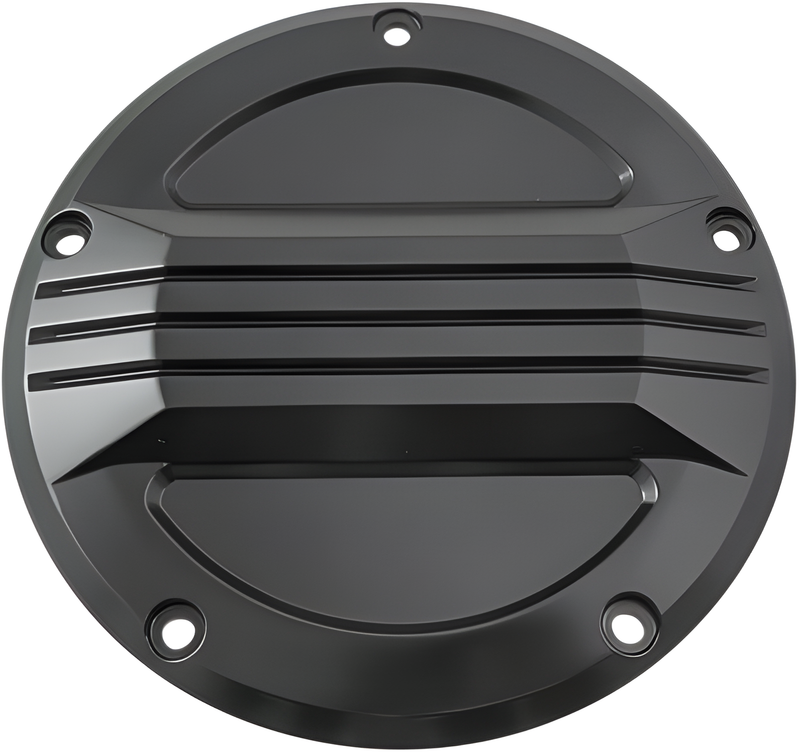 Harddrive Custom Derby Covers - Cover Black FLT 16-UP — Harley-Davidson Road Glide, Road Glide Special, Road Glide Ultra (2016-2020)
