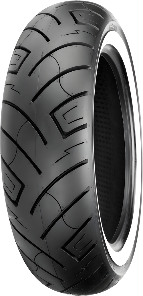 Shinko White Wall SR777 & SR777 H.D. Tire - 777 Cruiser HD Rear W/W 180/1955-20…