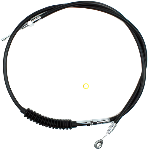 Motion Pro Black Vinyl Clutch Cable - LW Cable — Harley-Davidson Sportster 883 Hugger, Sportster 1200 Custom, Sportster 883 Custom (1996-2003)