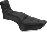 Mustang Motorcycle Touring Deluxe Extended Arm Wrap-Around Backrest - Harley Road Glide King Tour-Pak