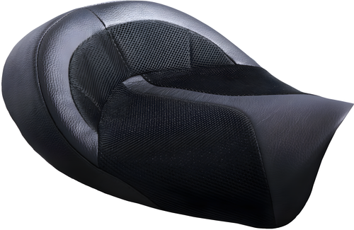 Danny Gray Dyna BigIST Air Solo Seat - AIR-2 Seat FXD `2006-2017 — Harley-Davidson Dyna Super Glide (2006-2010)
