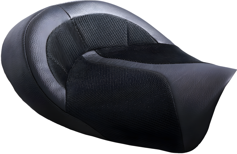 Danny Gray Dyna BigIST Air Solo Seat - AIR-2 Seat FXD `2006-2017 — Harley-Davidson Dyna Super Glide (2006-2010)