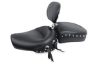 Mustang Motorcycle Solo with Driver Backrest Studs — 1982-2003 Harley-Davidson Touring