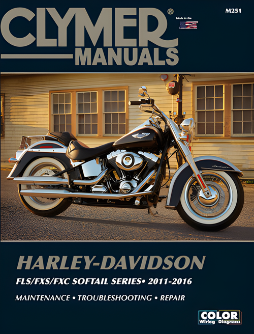 Clymer Repair Manual - Harley Softail — Harley-Davidson Softail Heritage Classic, Softail Fat Boy, Softail (1983-2026)