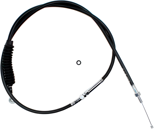 Motion Pro Black Vinyl Clutch Cable - LW Cable — Harley-Davidson Electra Glide Classic, Softail Heritage Classic, Softail Fat Boy (1987-2006)