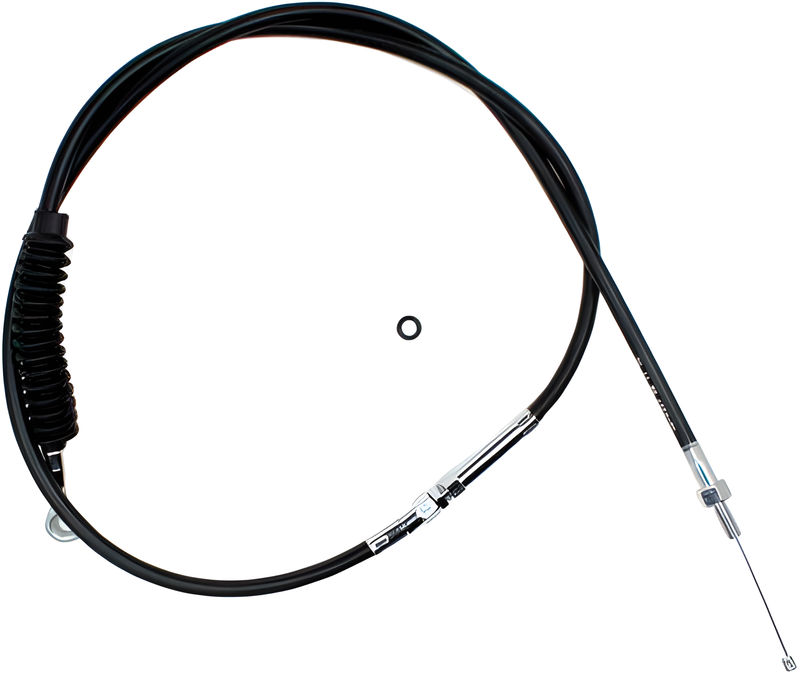 Motion Pro Black Vinyl Clutch Cable - LW Cable — Harley-Davidson Electra Glide Classic, Softail Heritage Classic, Softail Fat Boy (1987-2006)